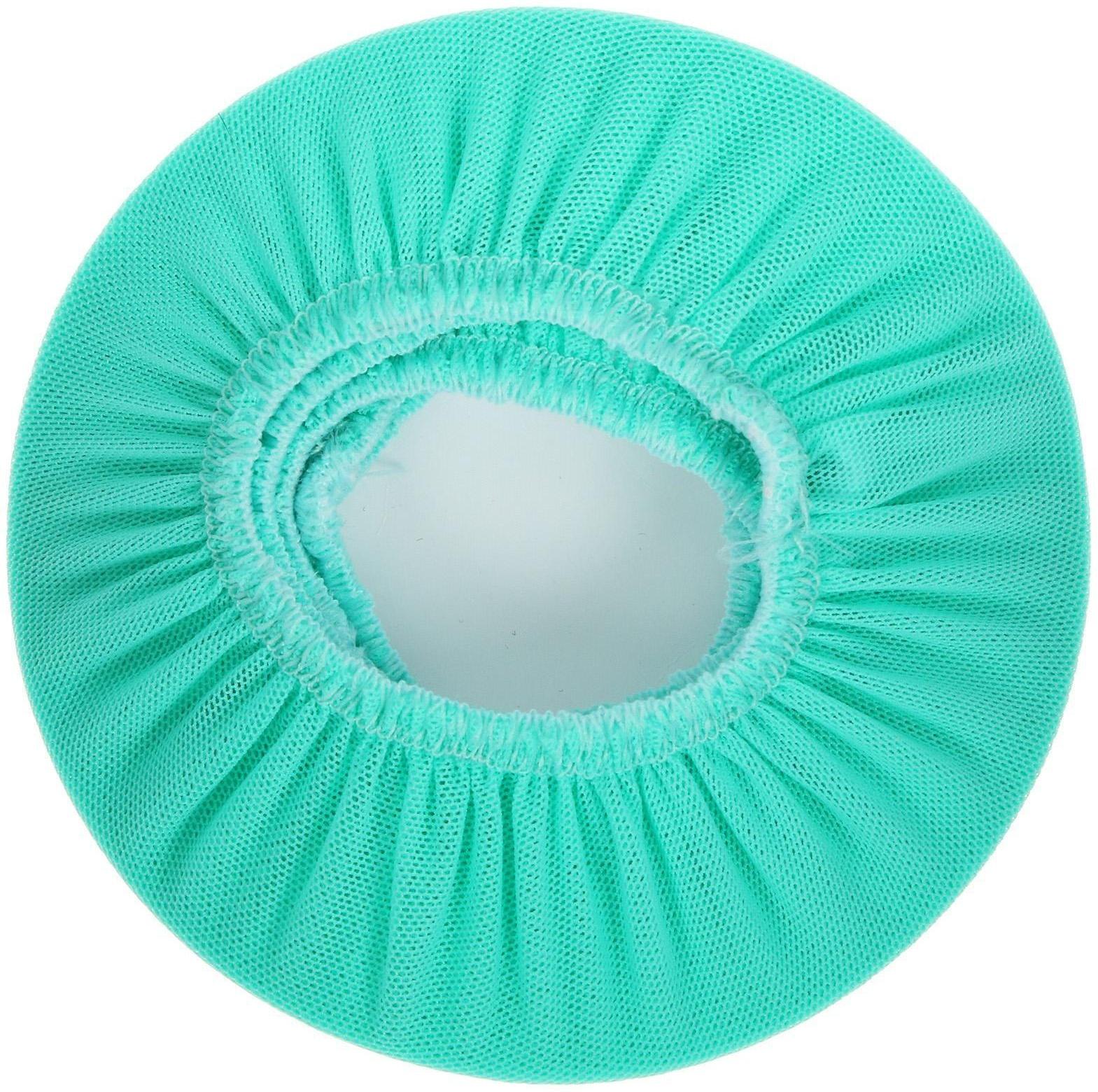 Сеточка для волос на пучок, цвет ментол, набор 5 шт.