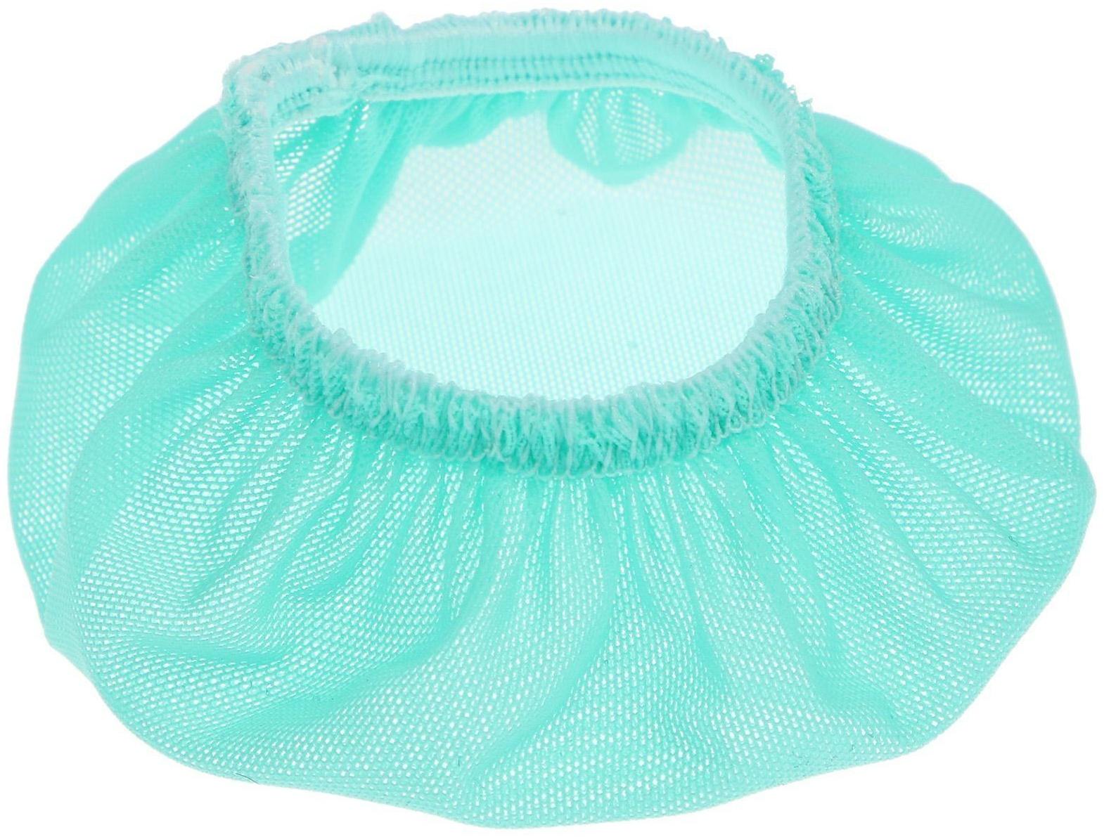 Сеточка для волос на пучок, цвет ментол, набор 5 шт.