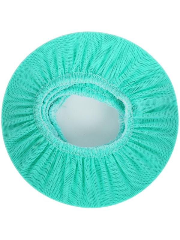 Сеточка для волос на пучок, цвет ментол, набор 5 шт.