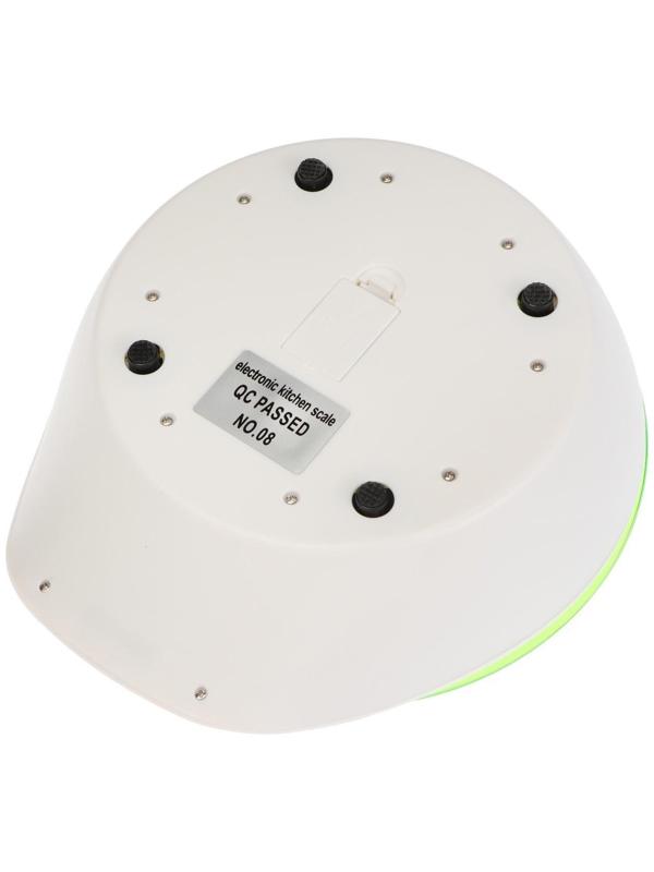 Весы кухонные Windigo LVKB-501, электронные, до 5 кг, чаша 1.3 л, зелёные