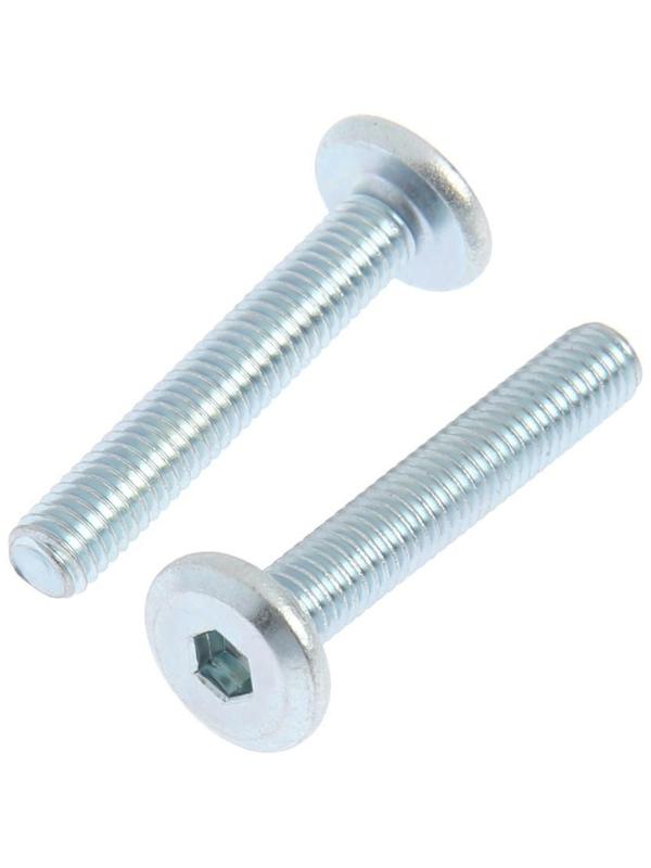 Винт мебельный М6х35, цинк