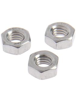 Гайка DIN934 М6 нерж., A2, 100 шт.