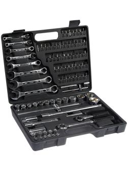 Набор инструментов в кейсе ТУНДРА, автомобильный, 1/2