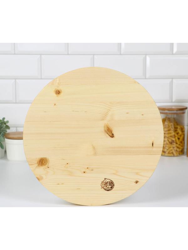 Доска разделочная «Дом», массив сосны, 30 см