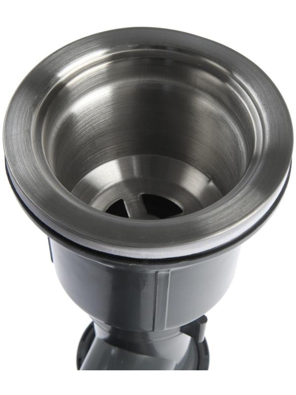 Мойка кухонная AFLORN AF97843-D, врезная, двойная, S=3,0 и 0,8 мм, 78х43х22 см, сифон, сатин