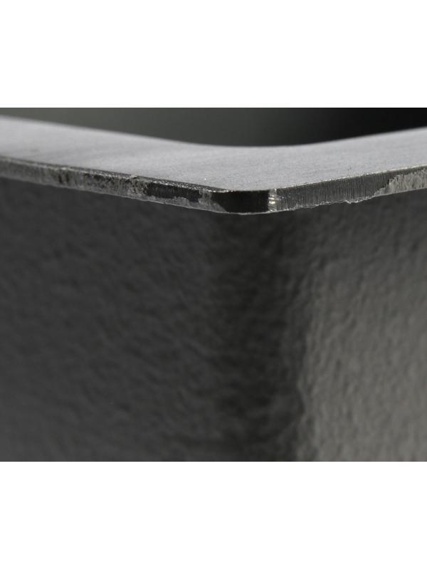 Мойка кухонная AFLORN AF96050F, врезная, S=3,0 и 0,8 мм, 60х50х20 см, сифон, графит