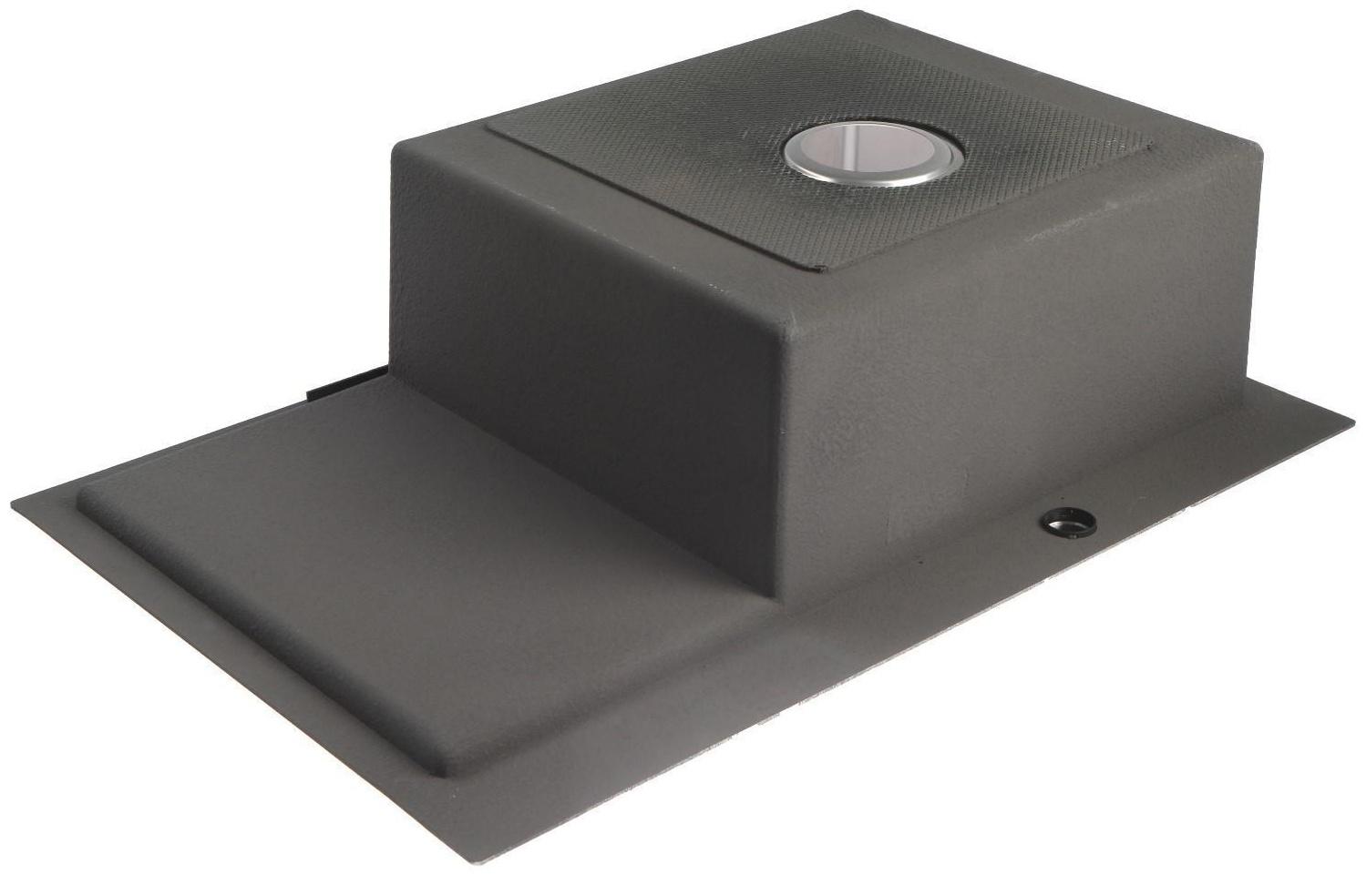 Мойка кухонная AFLORN AF97851-R, врезная, правая, S=3,0 и 0,8 мм, 78х51х22 см, сифон, сатин