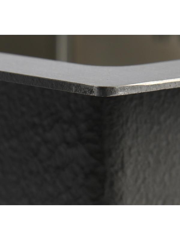 Мойка кухонная AFLORN AF97851-R, врезная, правая, S=3,0 и 0,8 мм, 78х51х22 см, сифон, сатин