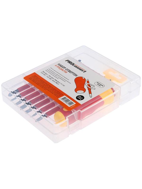 Набор отверток PROconnect 12-4773, 8 предметов, двухкомпонентная рукоятка