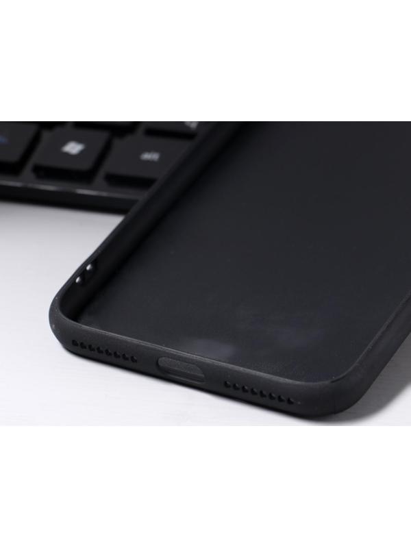 Чехол LuazON для iPhone 7 Plus/8 Plus, с отсеками под карты, кожзам, коричневый