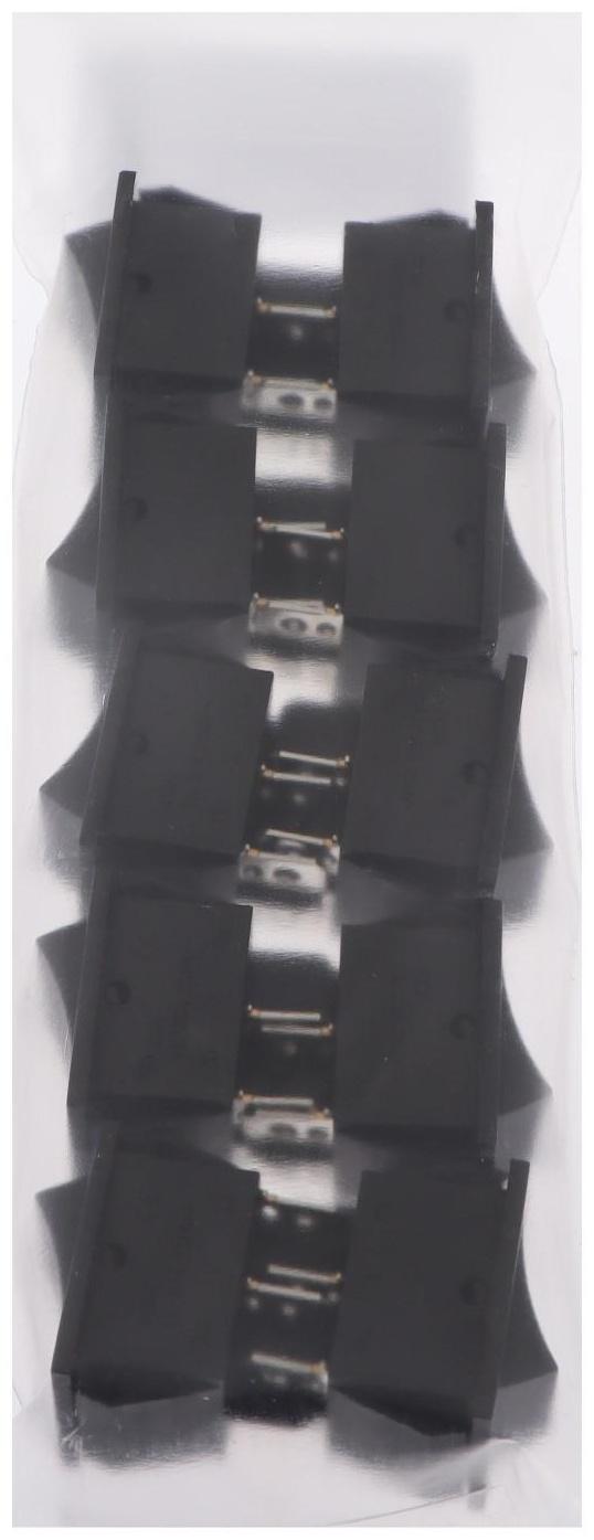 Клавишный выключатель, 250 В, 15 А, ON-OFF, 4c, черный, наб 10 ш.