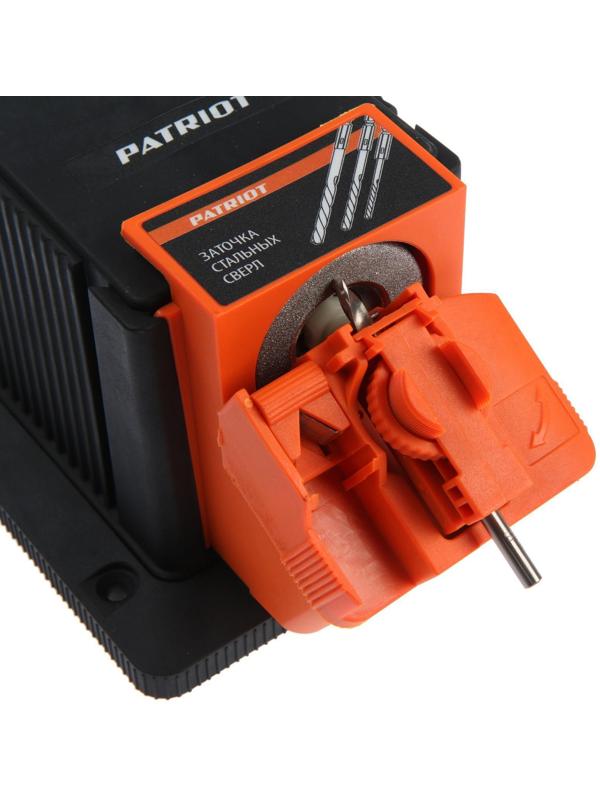 Станок заточной PATRIOT BG 100, 65 Вт, 6700 об/мин, для заточки сверл/ножей/ножниц/лезвий