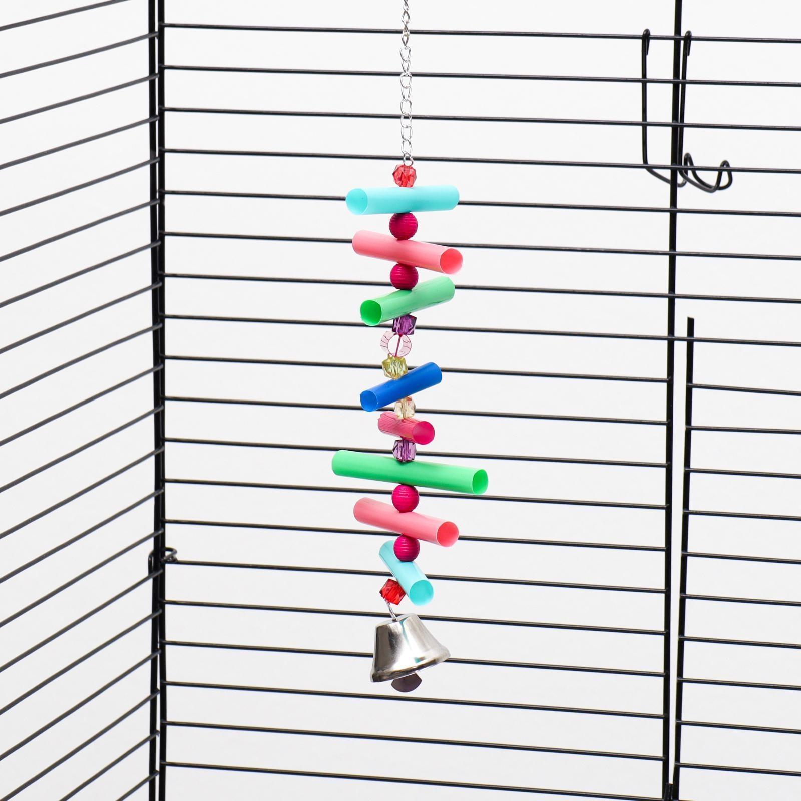 Игрушка для птиц Ступеньки, микс