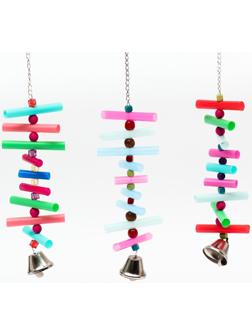 Игрушка для птиц Ступеньки, микс