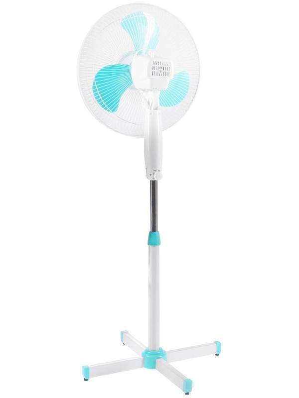 Вентилятор ENERGY EN-1659, напольный, 40 Вт, d=16 см, 3 скорости, ф-я поворота, зеленый