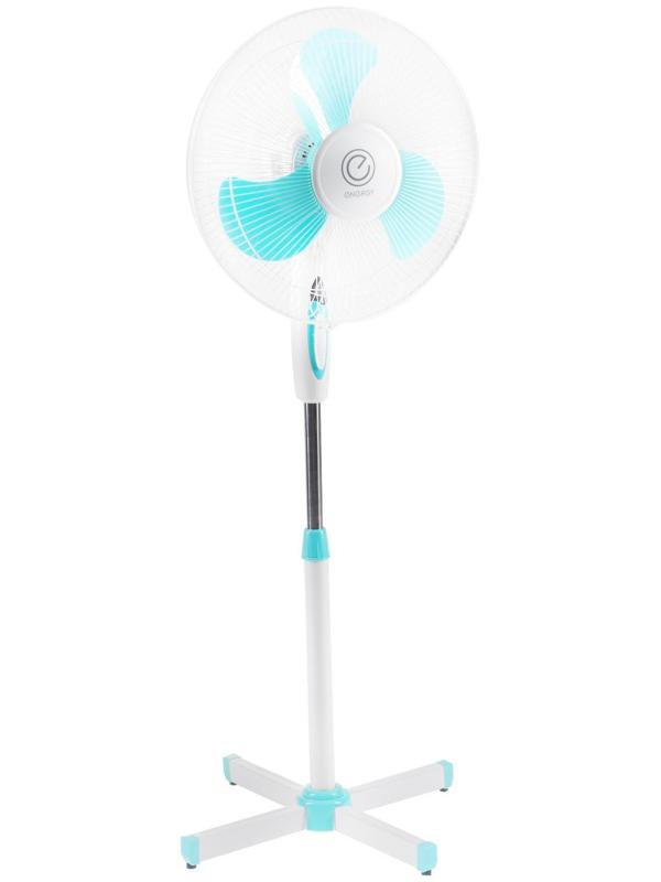 Вентилятор ENERGY EN-1659, напольный, 40 Вт, d=16 см, 3 скорости, ф-я поворота, зеленый