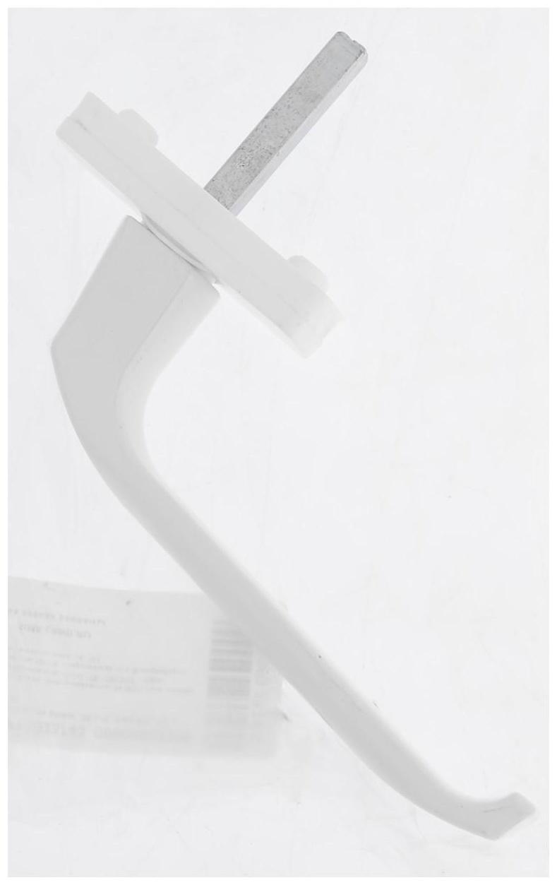 Ручка оконная алюм. 35 мм, бел RAL 9016