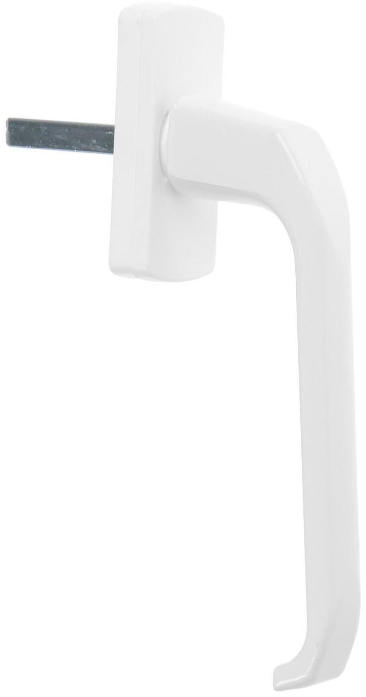 Ручка оконная алюм. 35 мм, бел RAL 9016