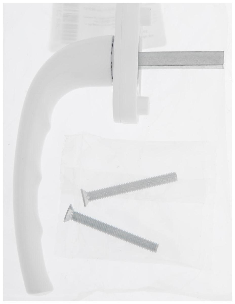 Ручка оконная алюм., 38 мм, белый