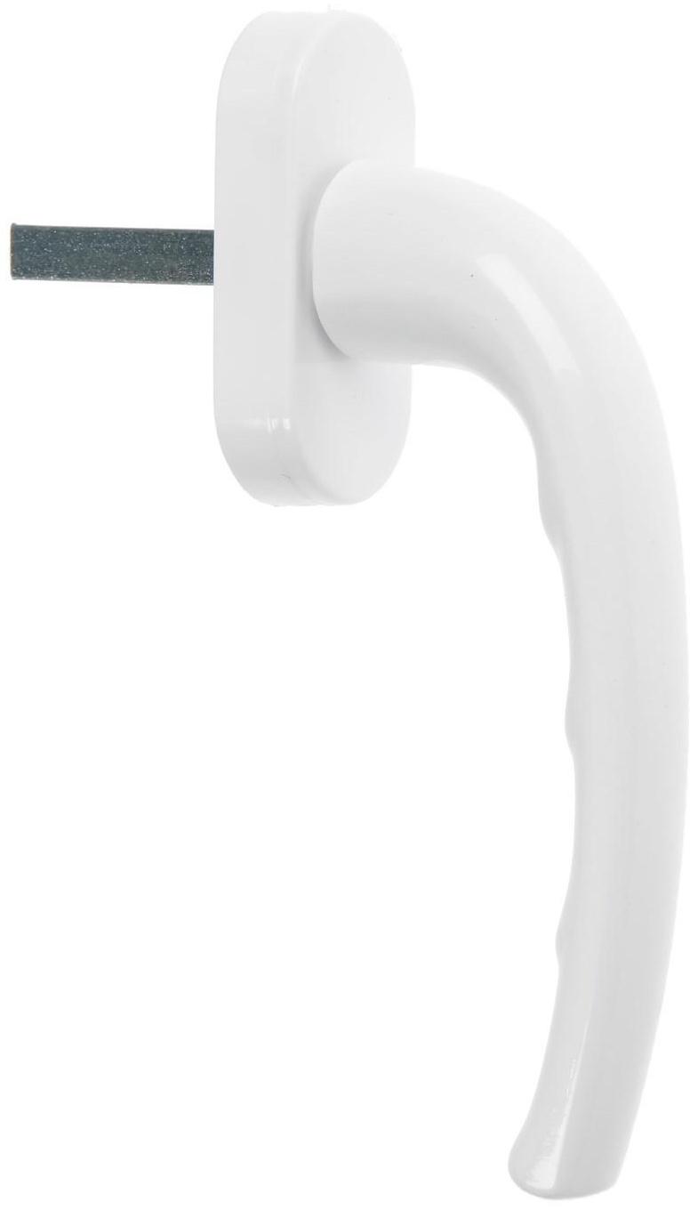 Ручка оконная алюм., 38 мм, белый