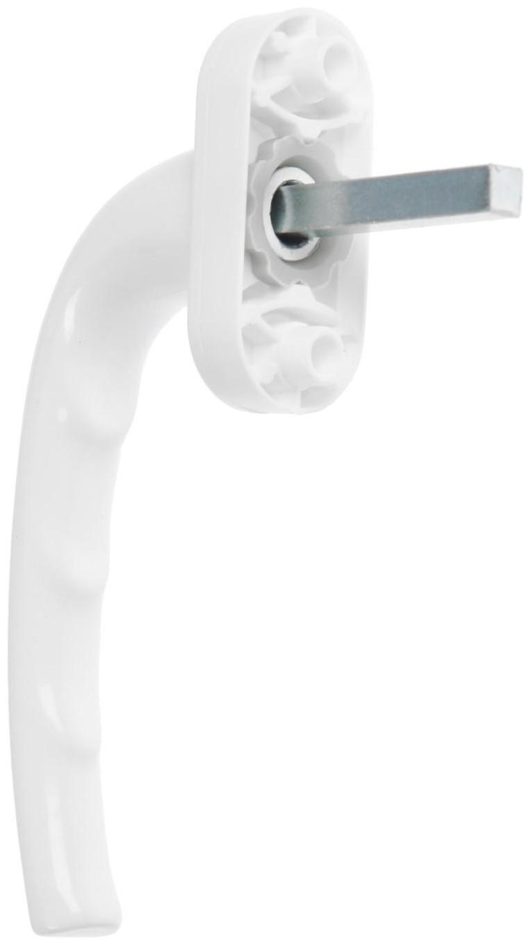 Ручка оконная алюм., 38 мм, белый