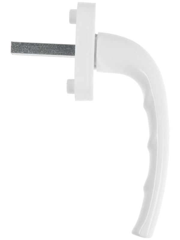 Ручка оконная алюм., 38 мм, белый