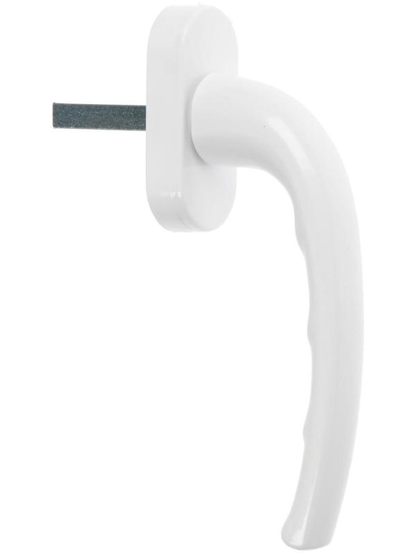 Ручка оконная алюм., 38 мм, белый