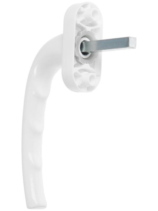 Ручка оконная алюм., 38 мм, белый