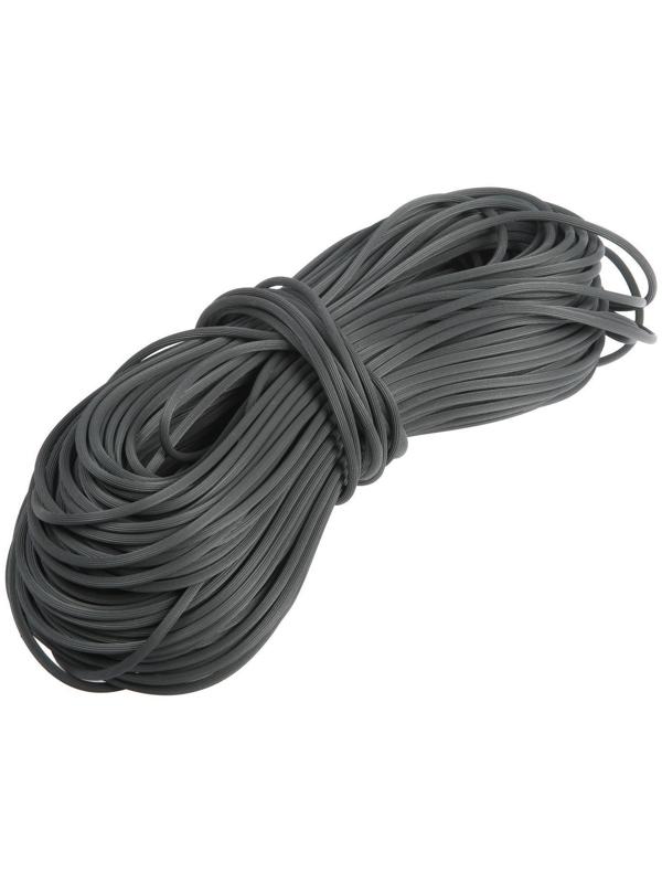Резиновый шнур, серый, 100 м
