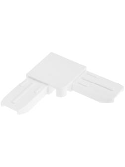 Уголок соединительный усиленный, белый