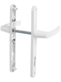 Гарнитур нажимной с пружиной 85/25, стандартный RAL9016, белый