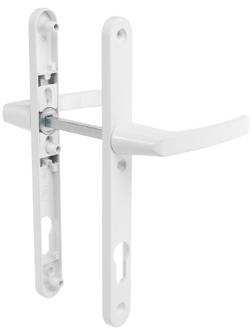 Гарнитур нажимной с пружиной 92/25 белый RAL9016/25 СТАНДАРТНЫЙ