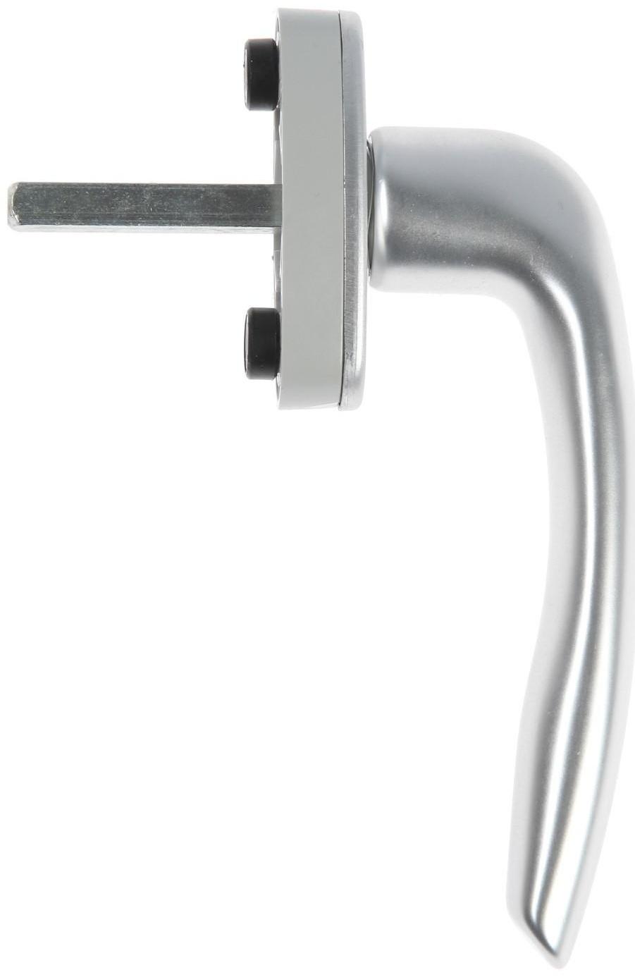 Ручка оконная Rhapsody фикс. 45°, штифт 43, цвет серебро