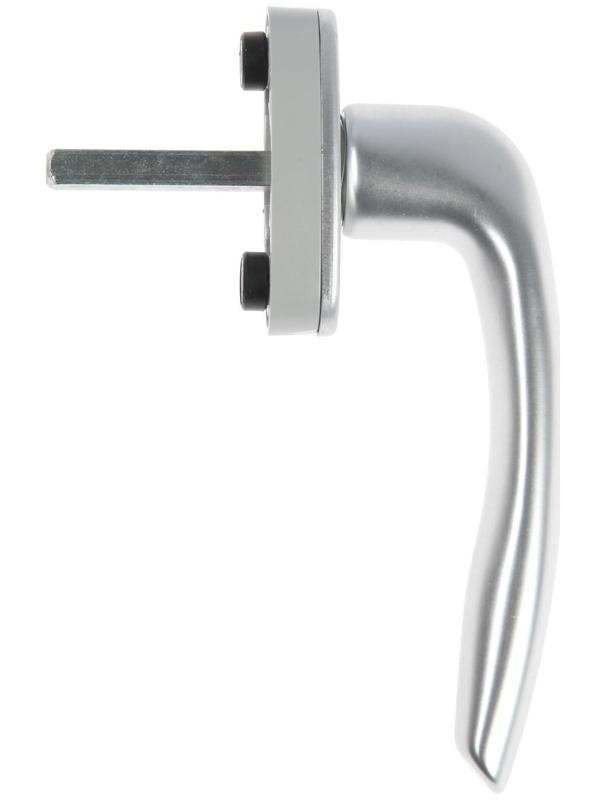 Ручка оконная Rhapsody фикс. 45°, штифт 43, цвет серебро