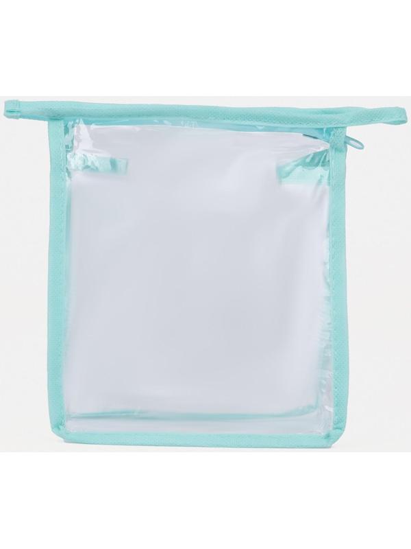 Косметичка на молнии, цвет зелёный