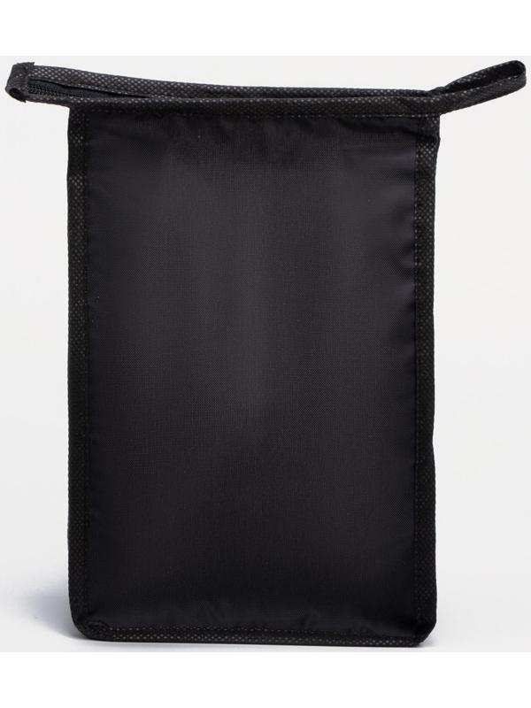 Косметичка на молнии, цвет чёрный