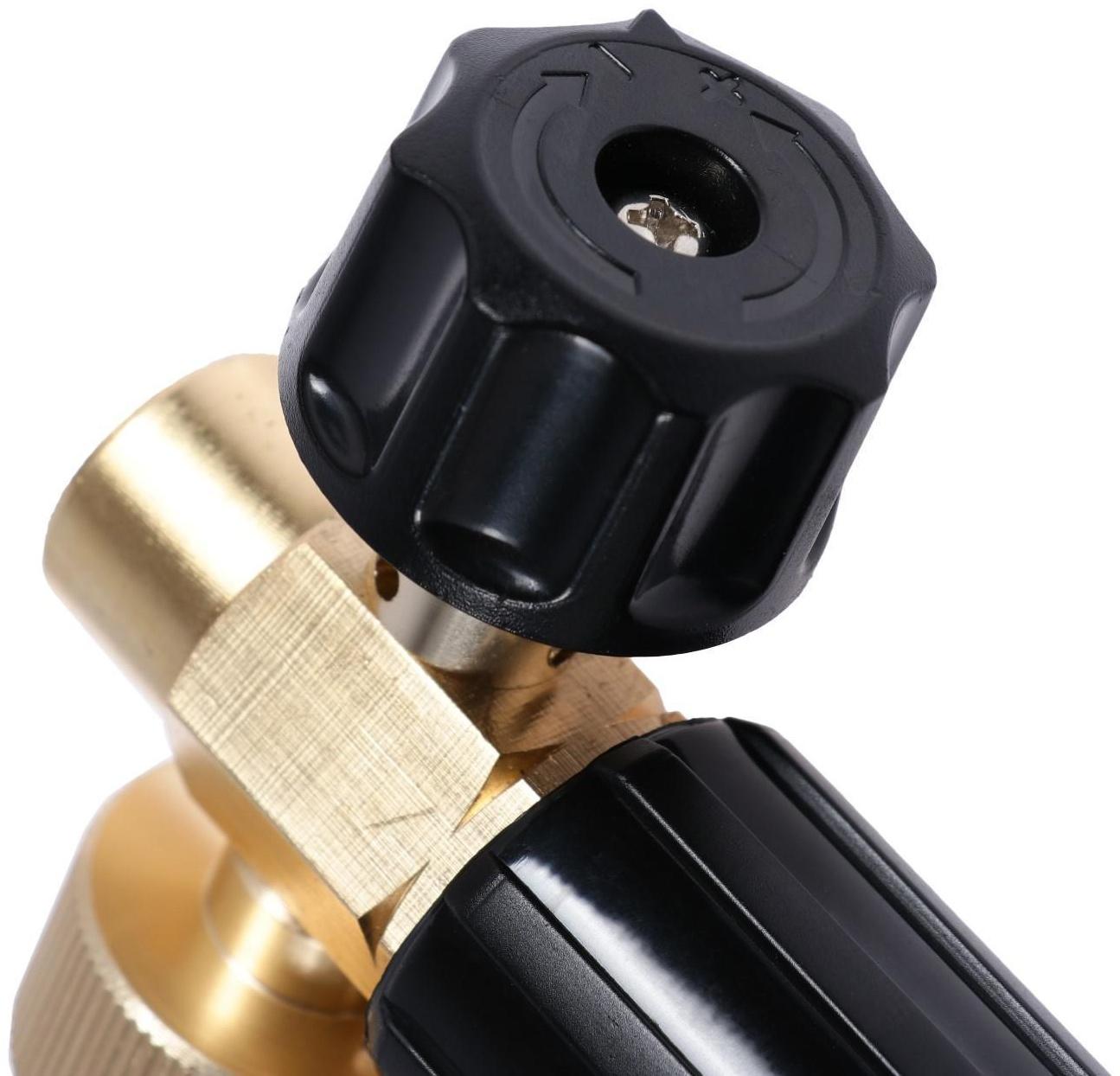 Пенообразователь под воду, объем 1 литр, 3 соединительных переходника