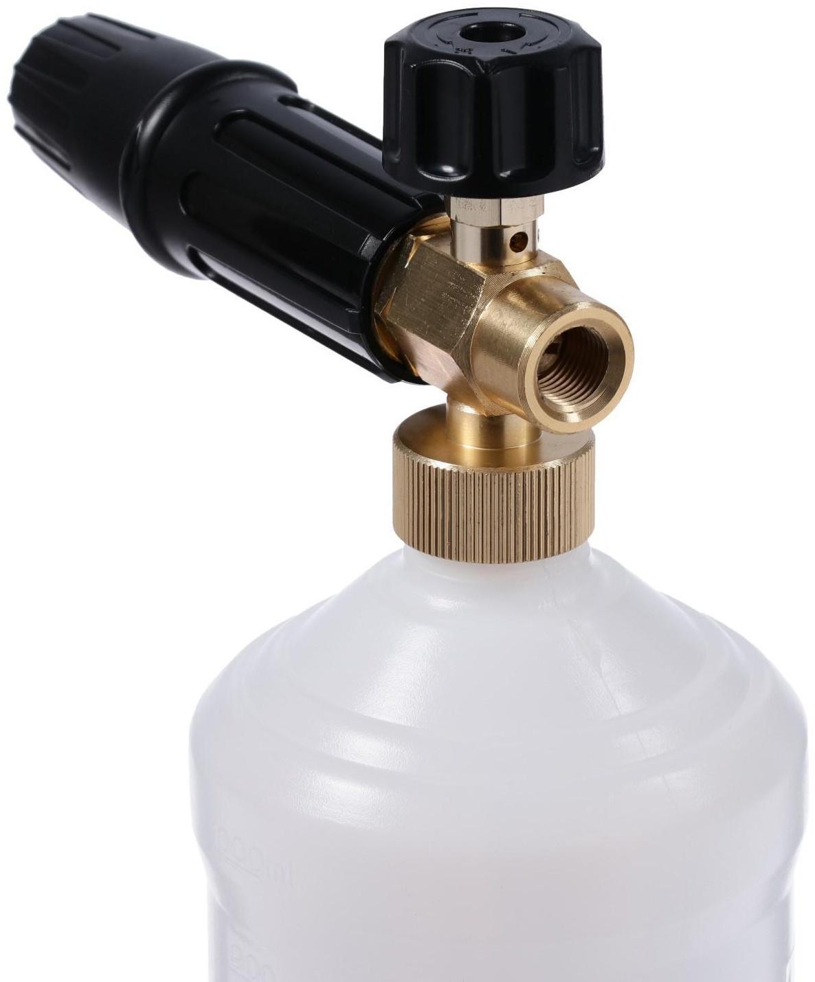 Пенообразователь под воду, объем 1 литр, 3 соединительных переходника