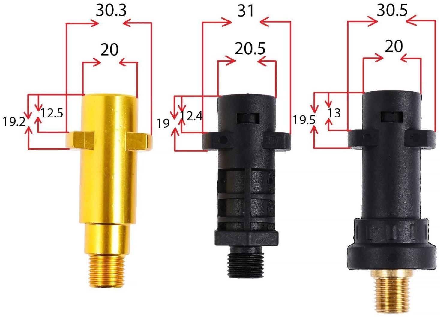 Пенообразователь под воду, объем 1 литр, 3 соединительных переходника
