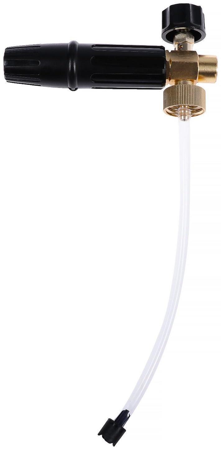 Пенообразователь под воду, объем 1 литр, 3 соединительных переходника