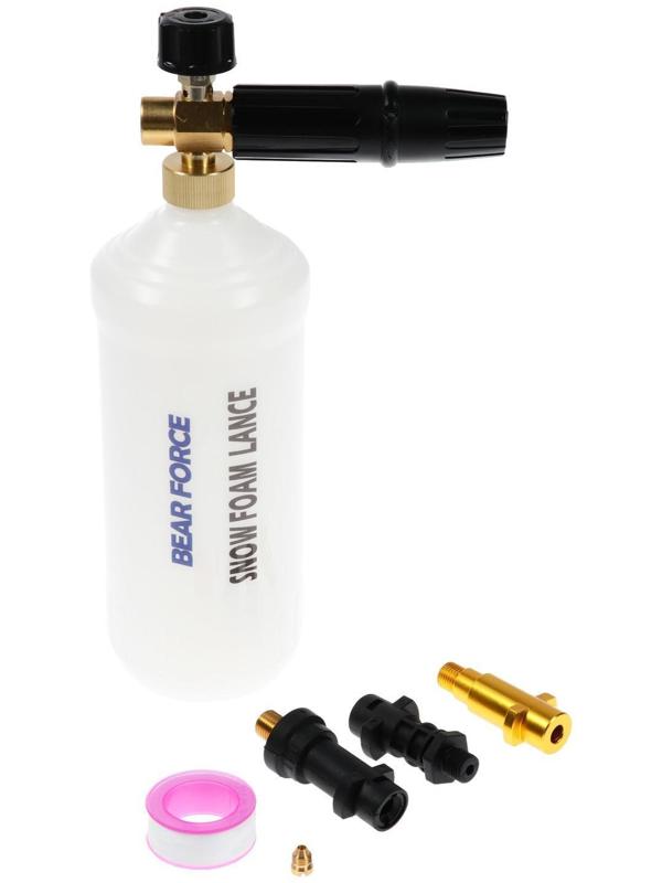 Пенообразователь под воду, объем 1 литр, 3 соединительных переходника