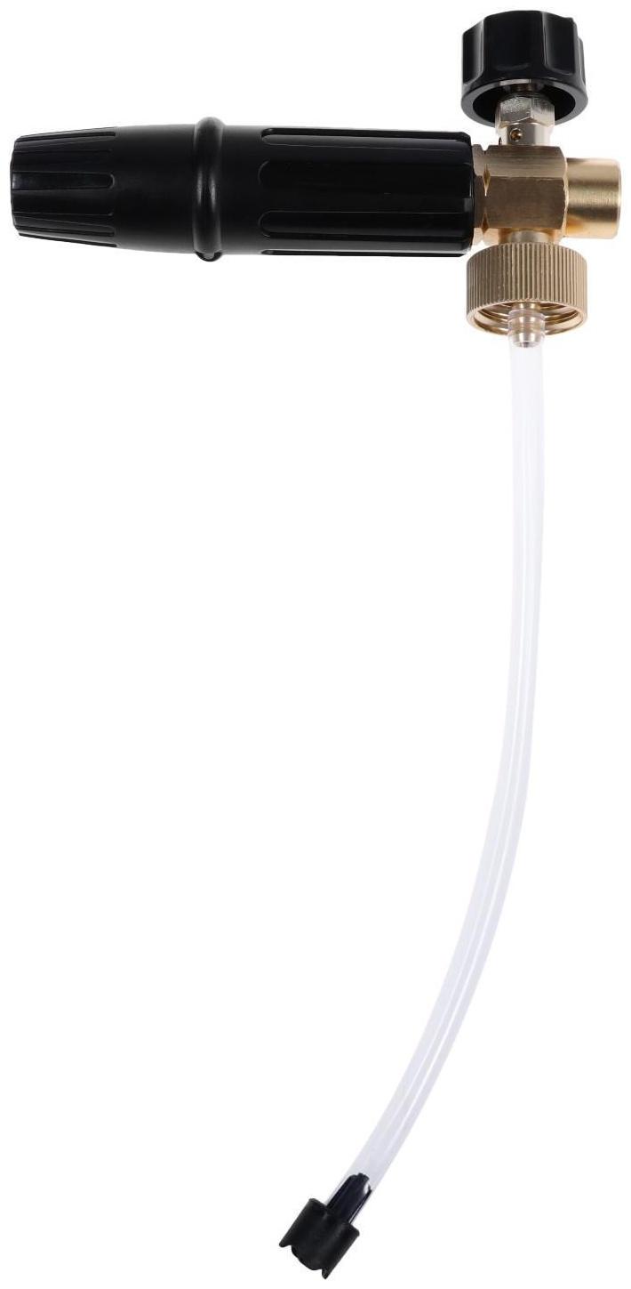 Пенообразователь под воду, объем 1 литр, 8 соединительных переходников