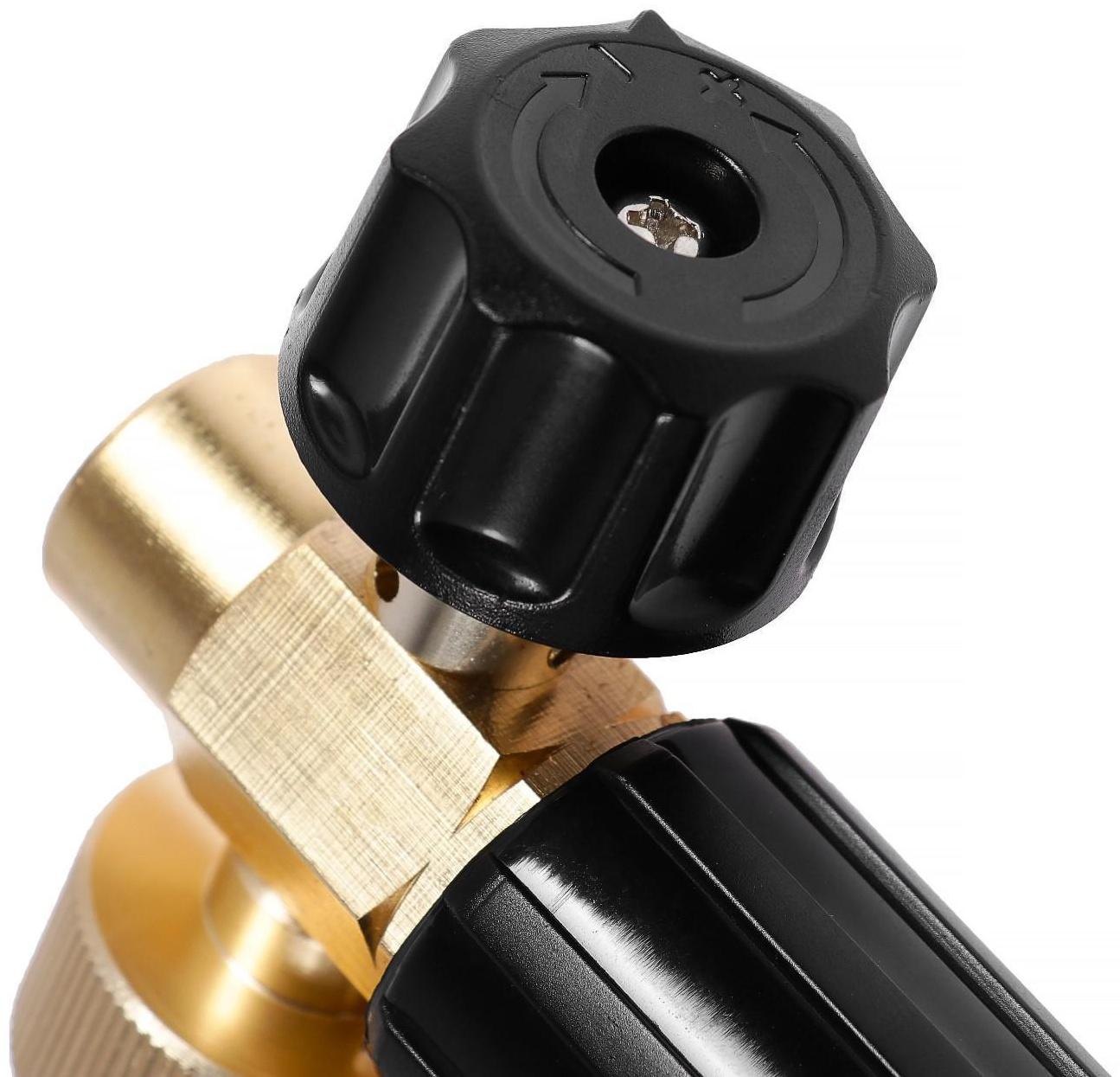 Пенообразователь под воду, объем 1 литр, 8 соединительных переходников