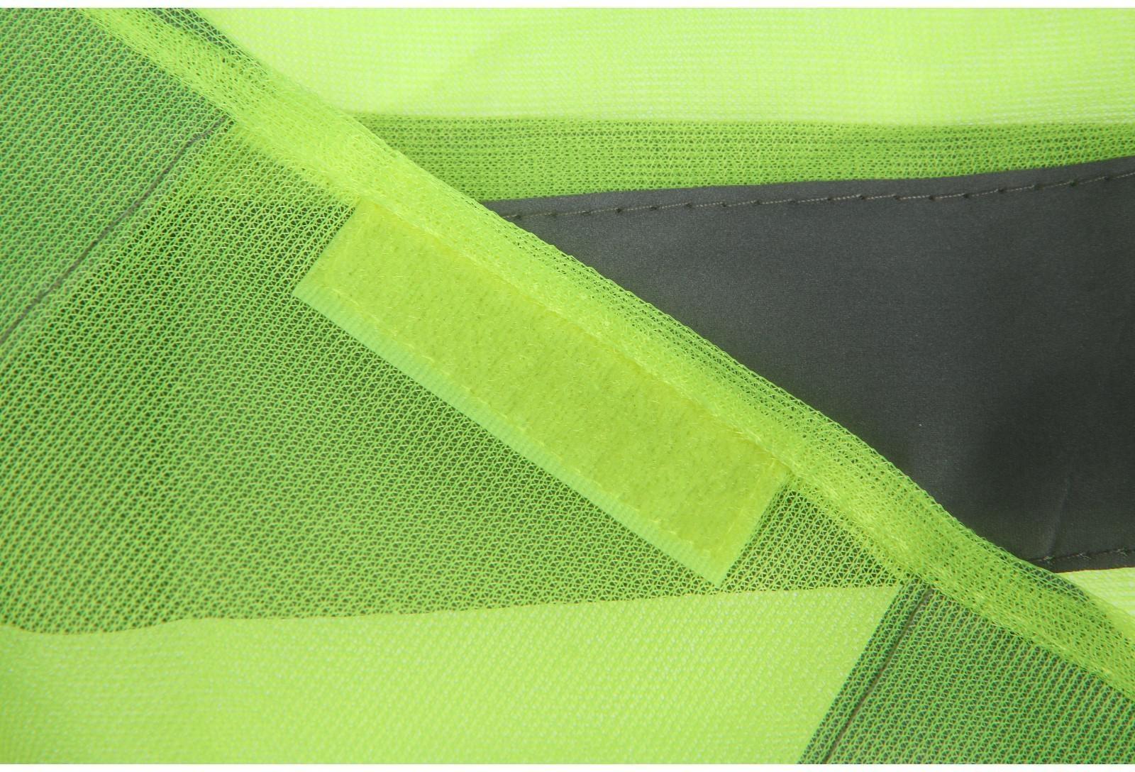 Жилет сигнальный, светоотражающий, салатовый, 2 класс, размер 4XL