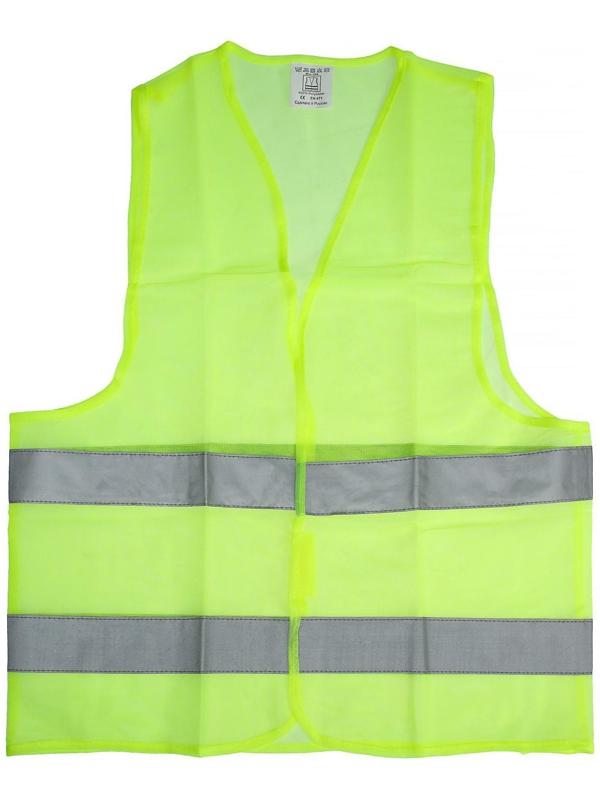 Жилет сигнальный, светоотражающий, салатовый, 2 класс, размер 4XL