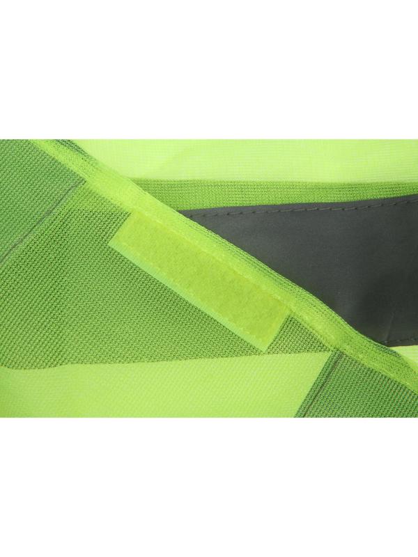 Жилет сигнальный, светоотражающий, салатовый, 2 класс, размер 4XL