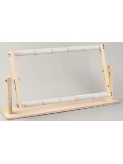 Пяльцы-рамка для вышивания, 30 × 50 см, с подставкой, цвет светлое дерево