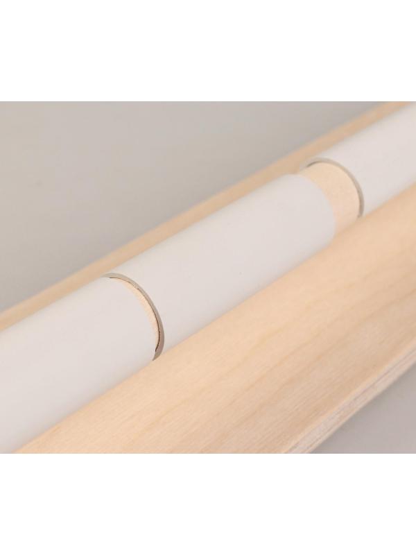 Пяльцы-рамка для вышивания, 30 × 50 см, с подставкой, цвет светлое дерево