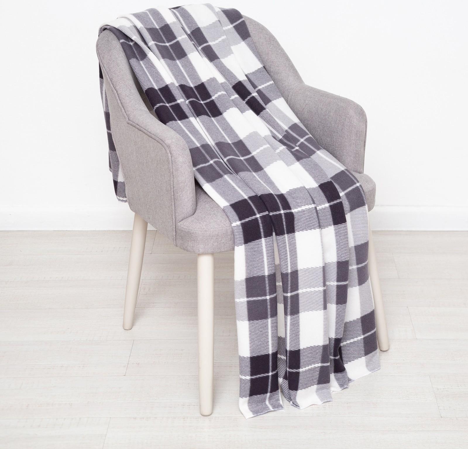 Плед Бостон 090 130х170см, флис 180г/м пэ100%