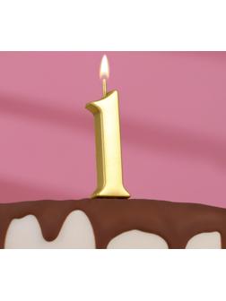 Свеча в торт цифра 
